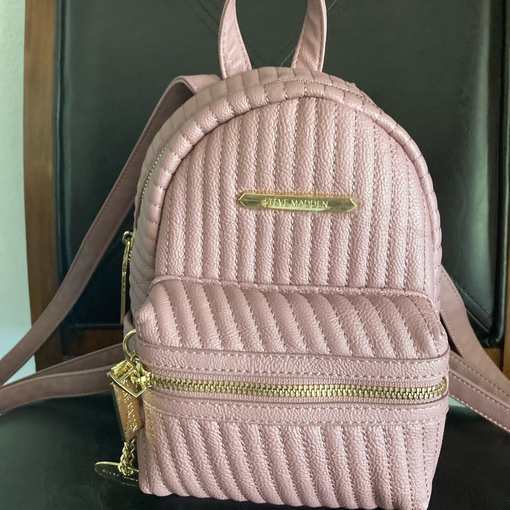 Steve Madden Mauve Backpack